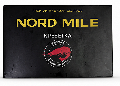 Креветки дикие магаданские Nord Mile 60-80шт/кг